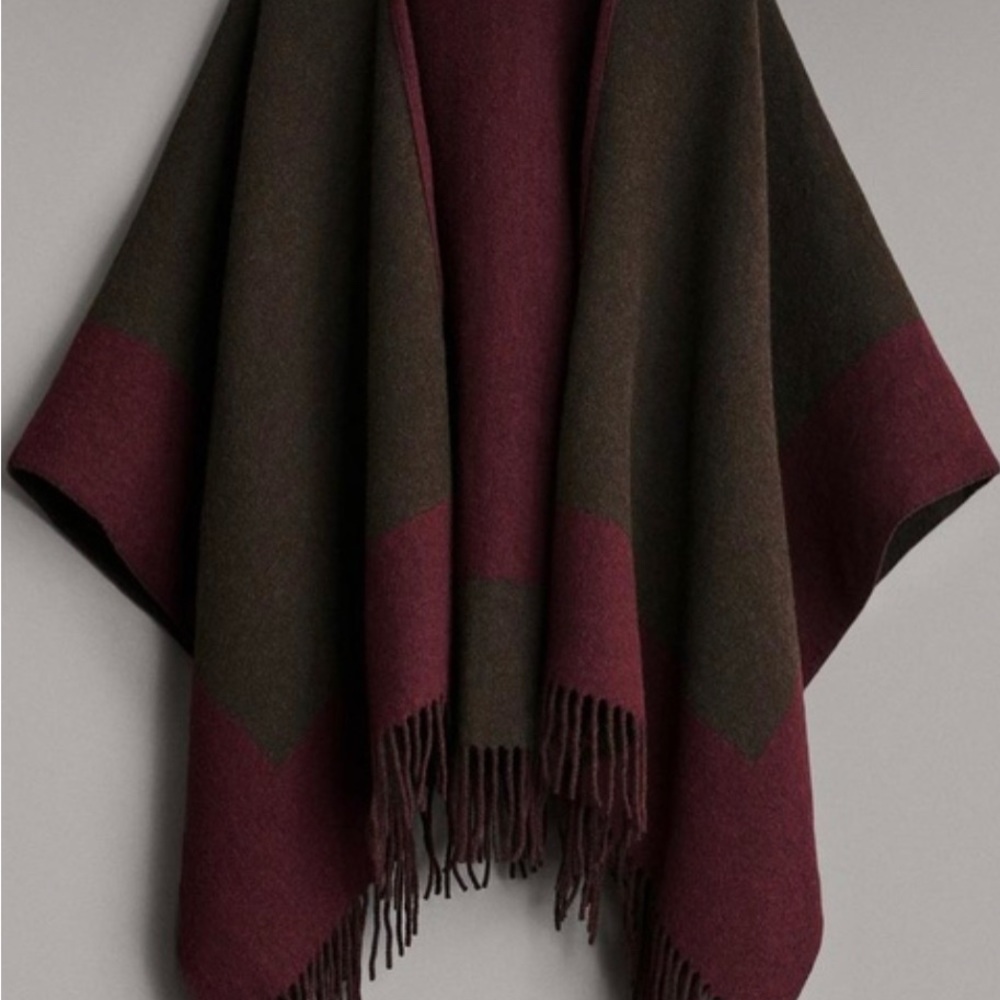Rag & Bone Highlands Reversible Poncho